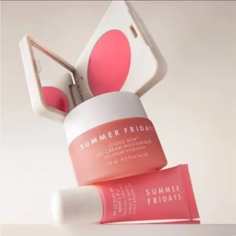 New in box Summer Fridays Dewy Pink set Skincare Duo